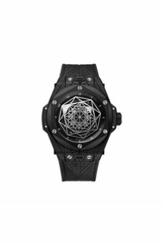 hublot big bang unico sang bleu limited edition 45mm black ceramic men's watch-DUBAILUXURYWATCH