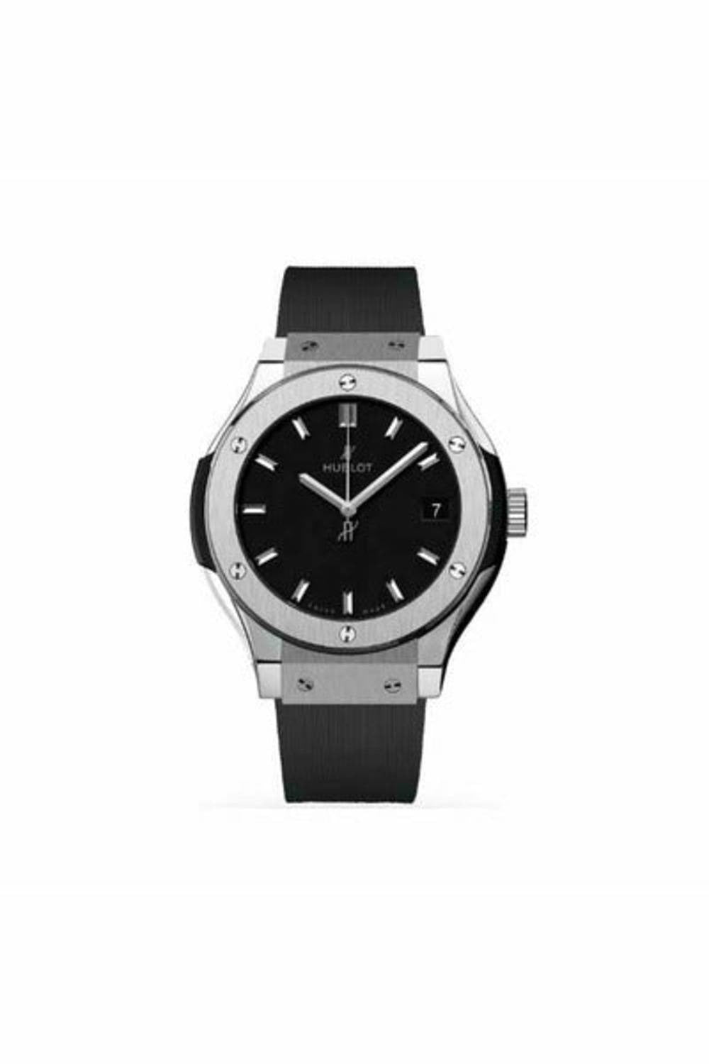 hublot classic fusion 33mm titanium ladies watch-DUBAILUXURYWATCH