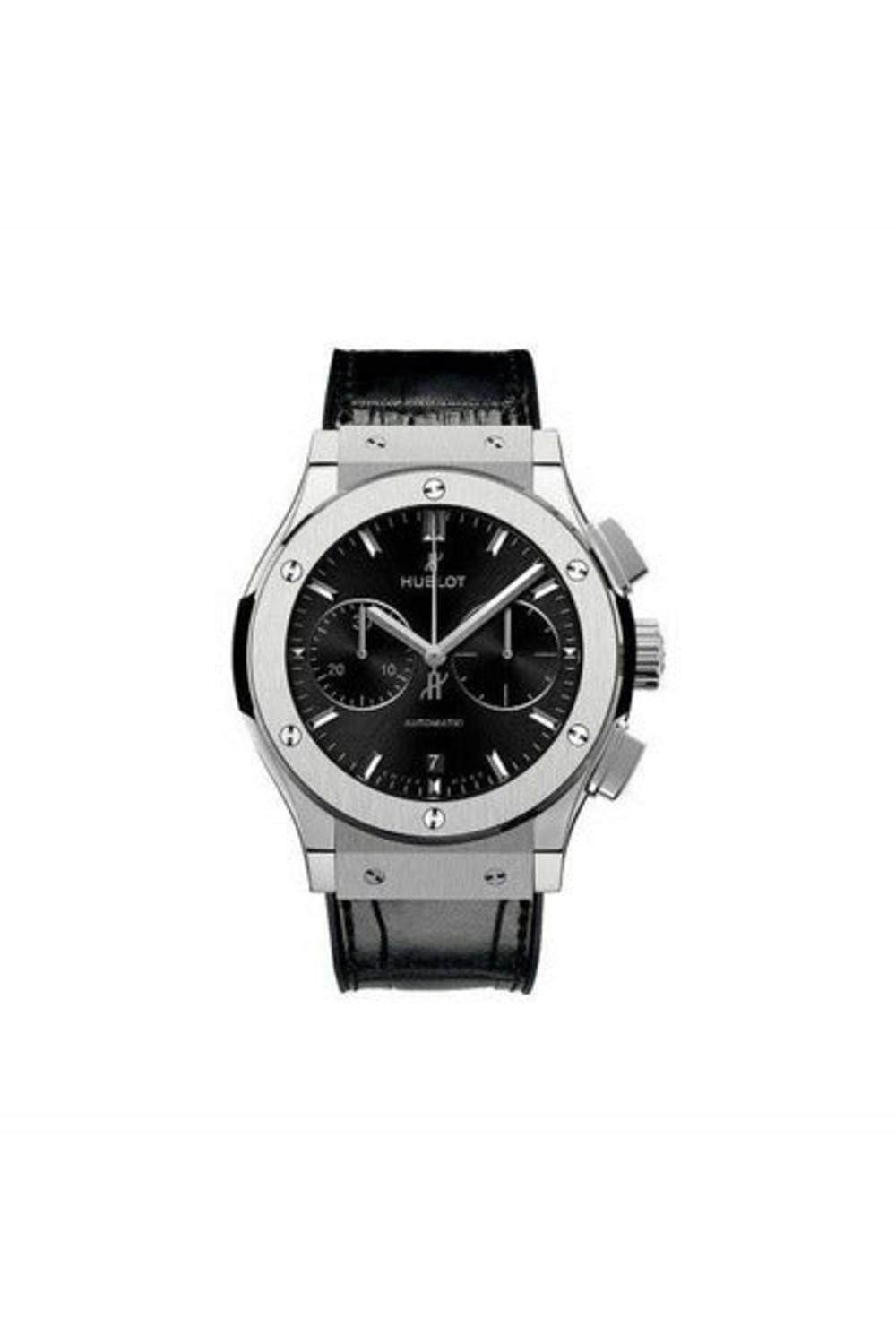 hublot classic fusion chronograph 42mm titanium men's watch-DUBAILUXURYWATCH