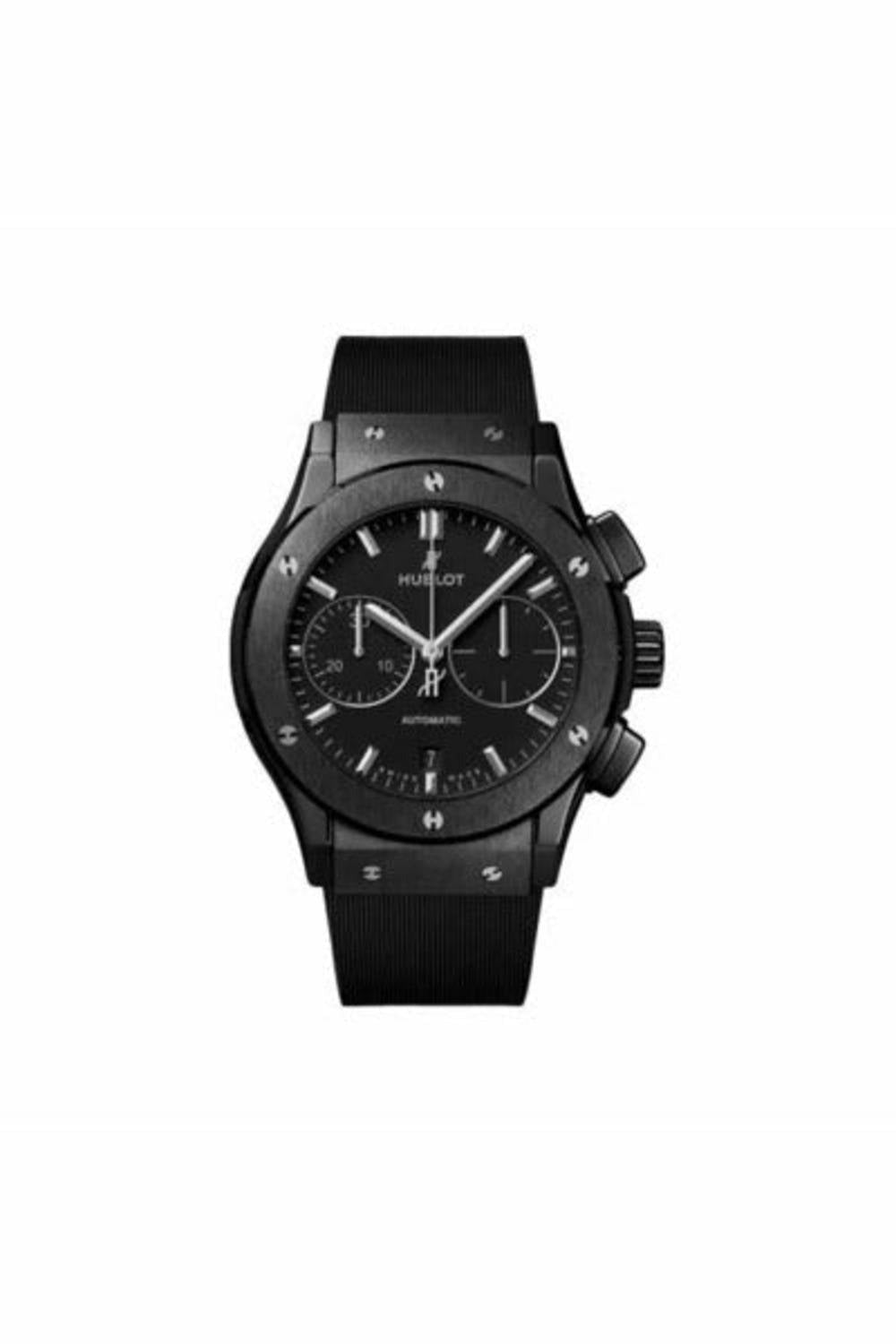 hublot classic fusion chronograph 45mm black ceramic men's watch-DUBAILUXURYWATCH