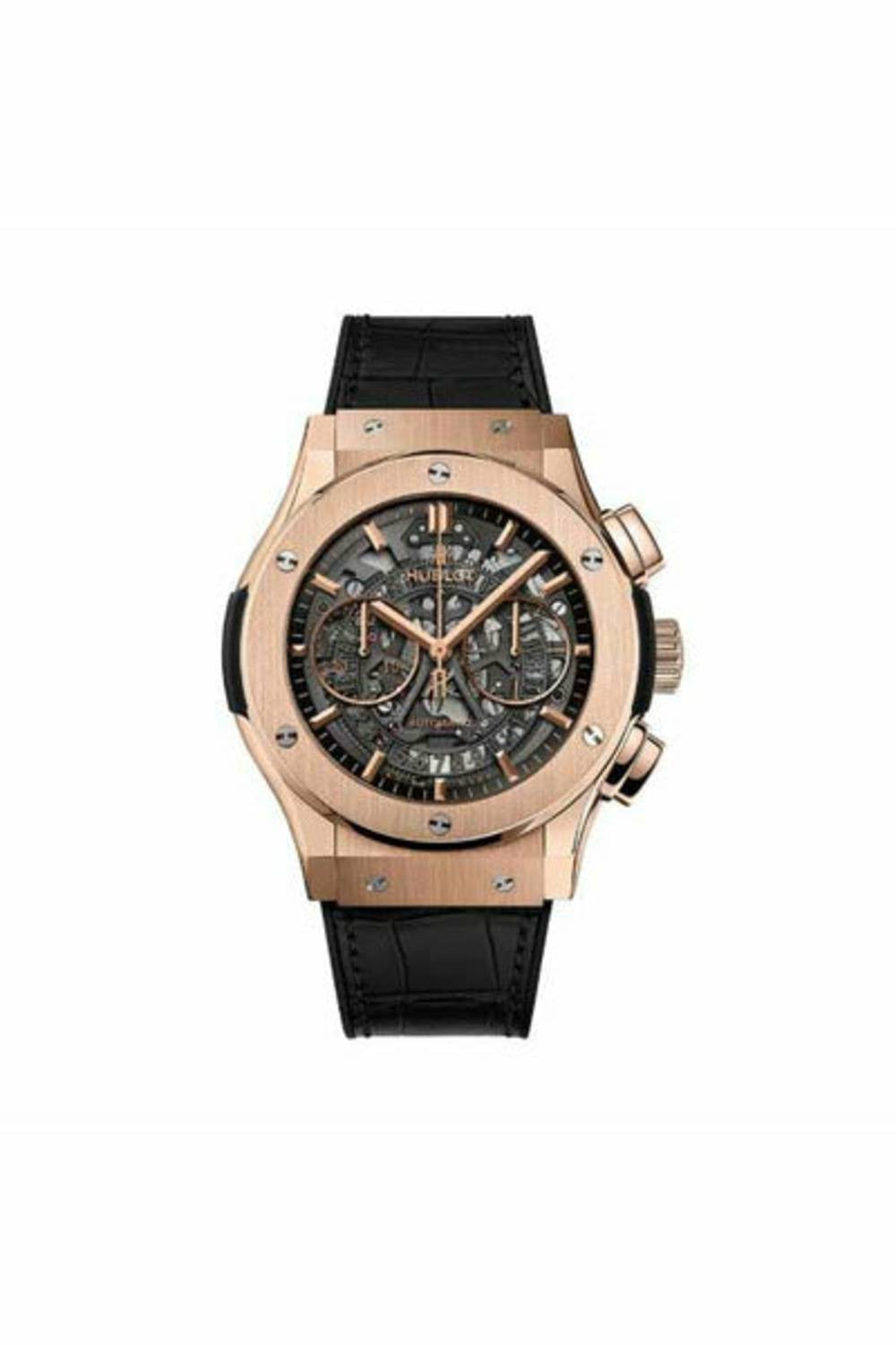 hublot classic fusion chronograph aero king 45mm 18kt rose gold men's watch-DUBAILUXURYWATCH