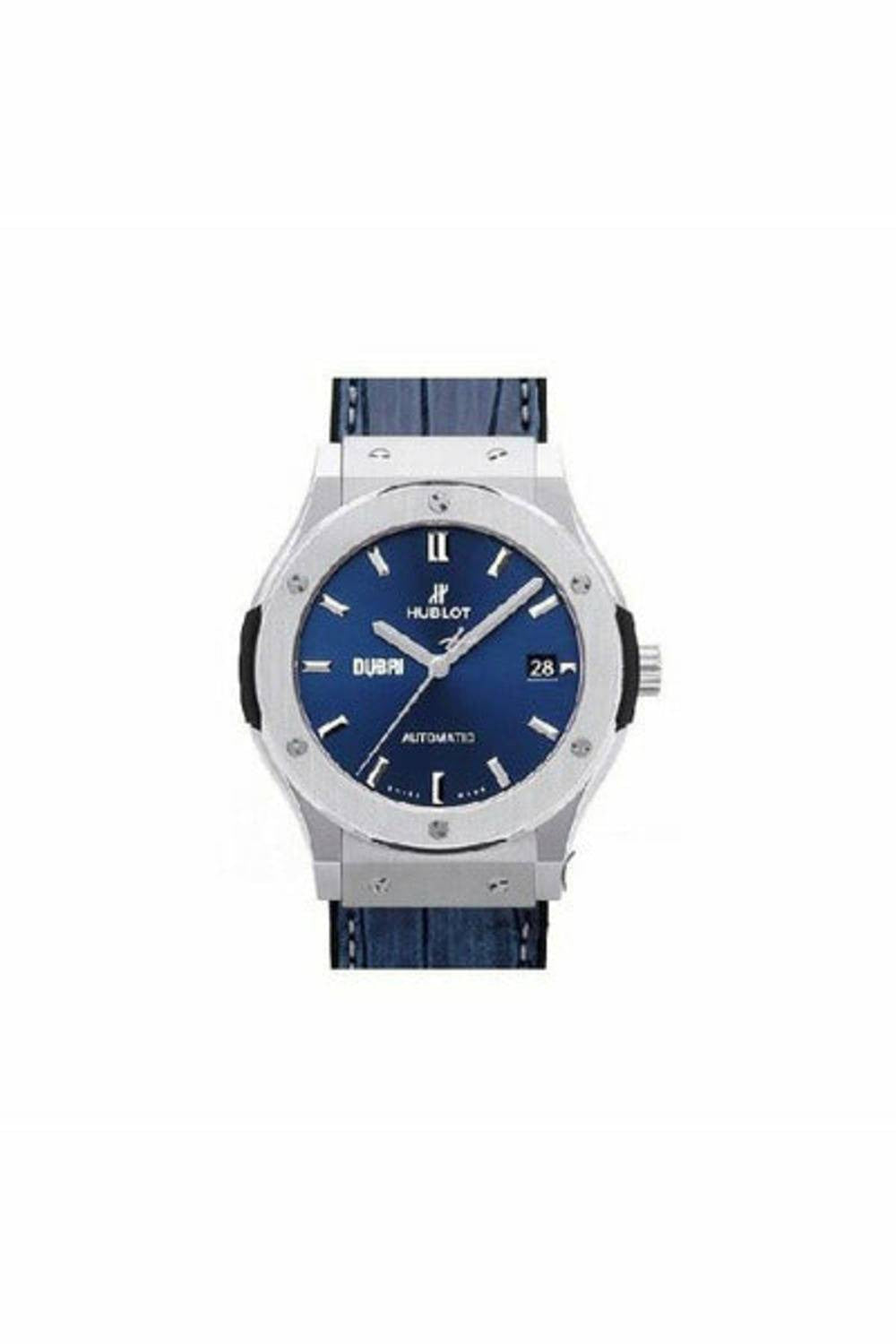 hublot classic fusion dubai edition 45mm titanium men's watch-DUBAILUXURYWATCH