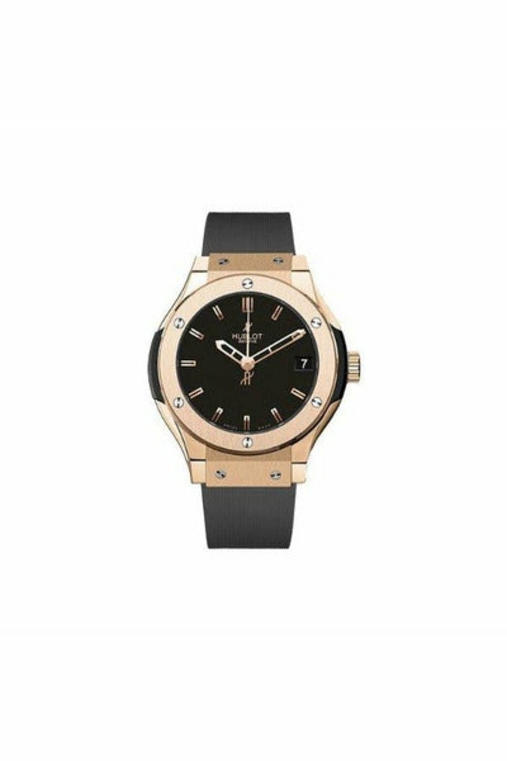 hublot classic fusion king 33mm 18kt gold ladies watch-DUBAILUXURYWATCH