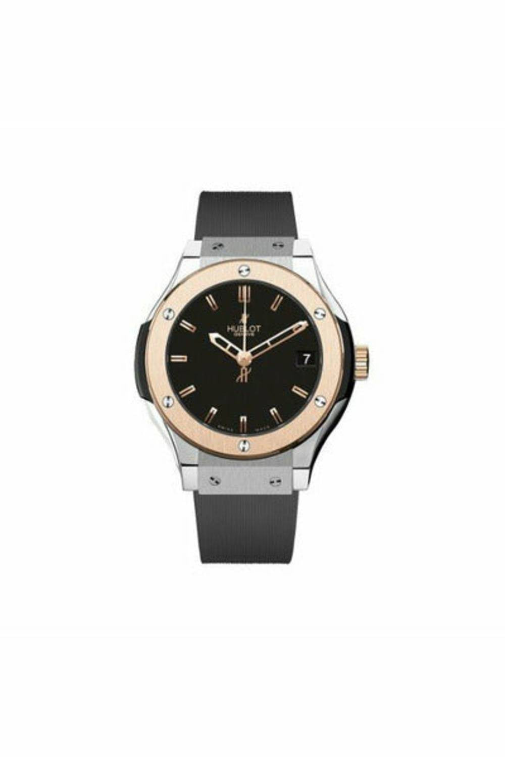 hublot classic fusion king gold 33mm titanium ladies watch-DUBAILUXURYWATCH