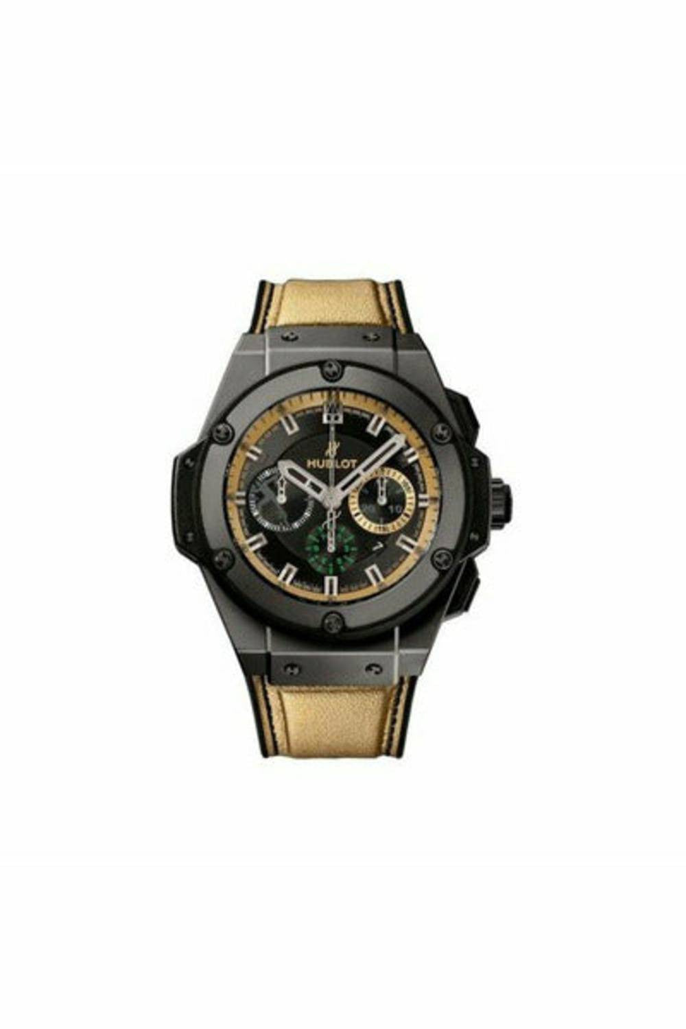 hublot king power usain bolt black chronograph 48mm black ceramic limited edition 250 pcs men's watch-DUBAILUXURYWATCH