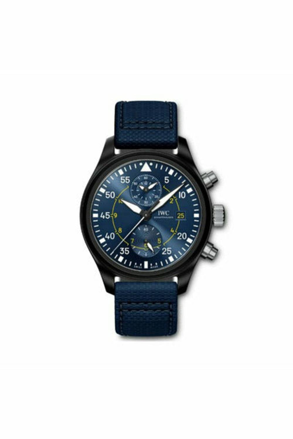 iwc pilot's watch chronograph edition "blue angels"-DUBAILUXURYWATCH