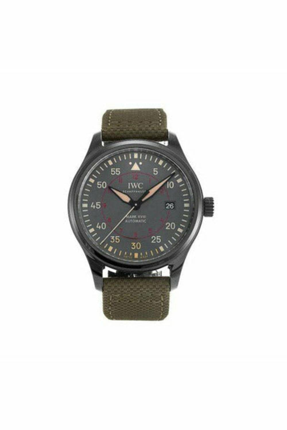 iwc pilot's watch mark xviii top gun miramar 41mm ceramic men's watch-DUBAILUXURYWATCH