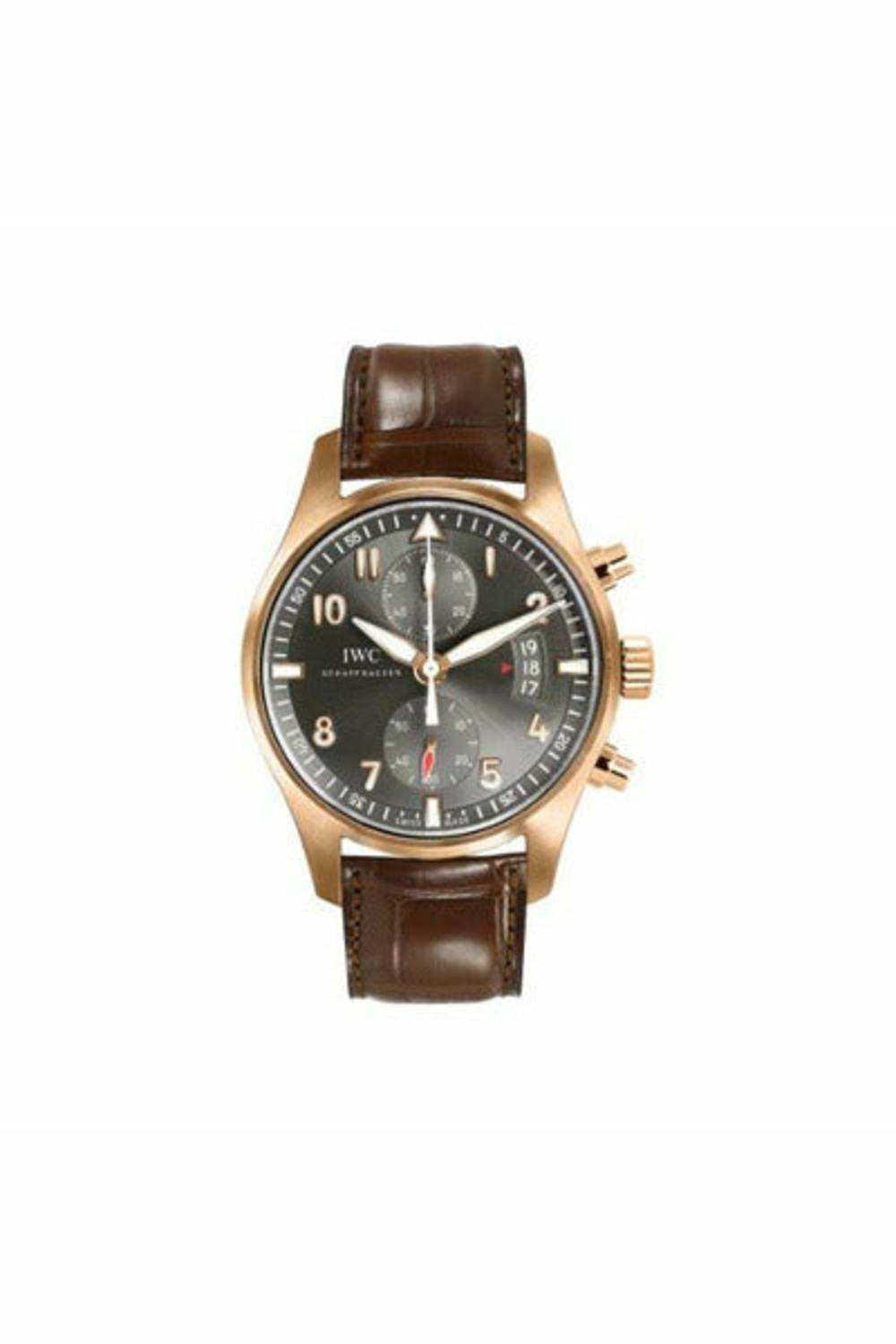 iwc pilot spitfire 18kt rose gold 43mm men's watch-DUBAILUXURYWATCH