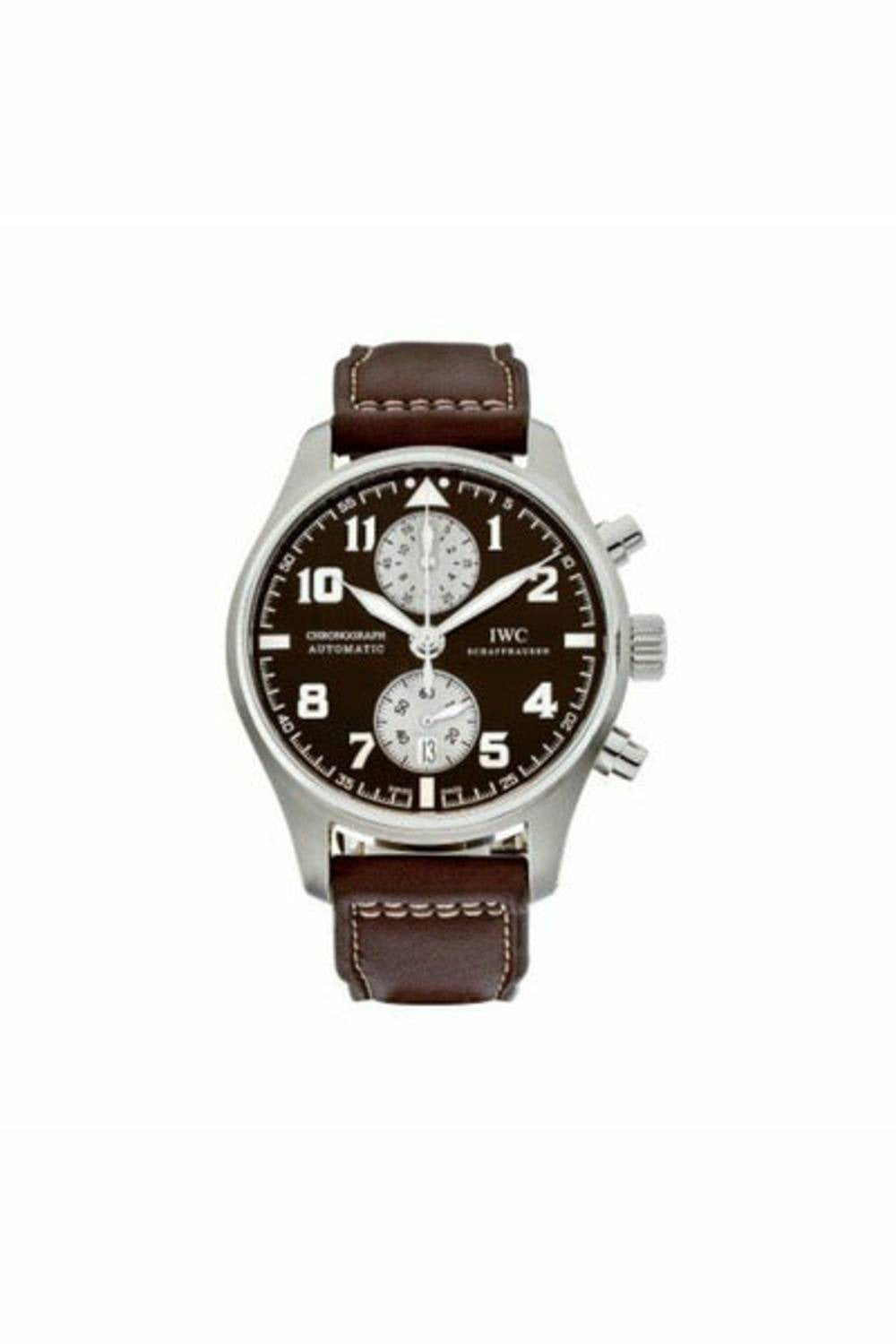 iwc pilots antoine de saint stainless steel 43mm men's watch-DUBAILUXURYWATCH