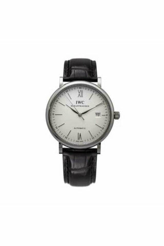 iwc portofino 40mm stainless steel men's watch-DUBAILUXURYWATCH