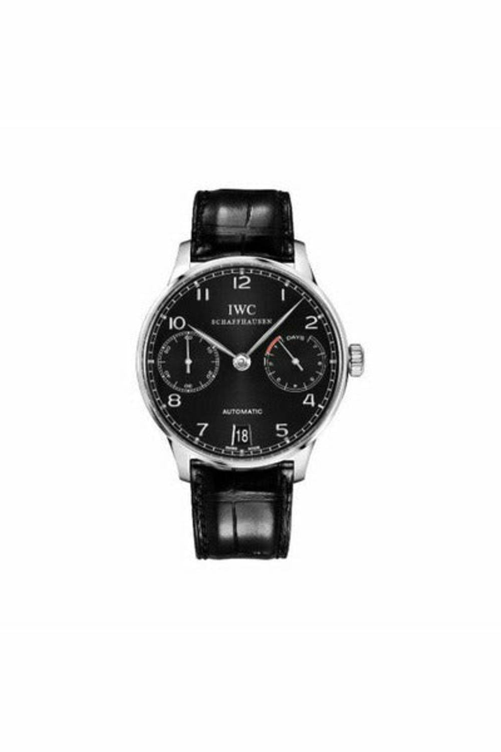 iwc portuguese stainless steel 42mm men's watch-DUBAILUXURYWATCH