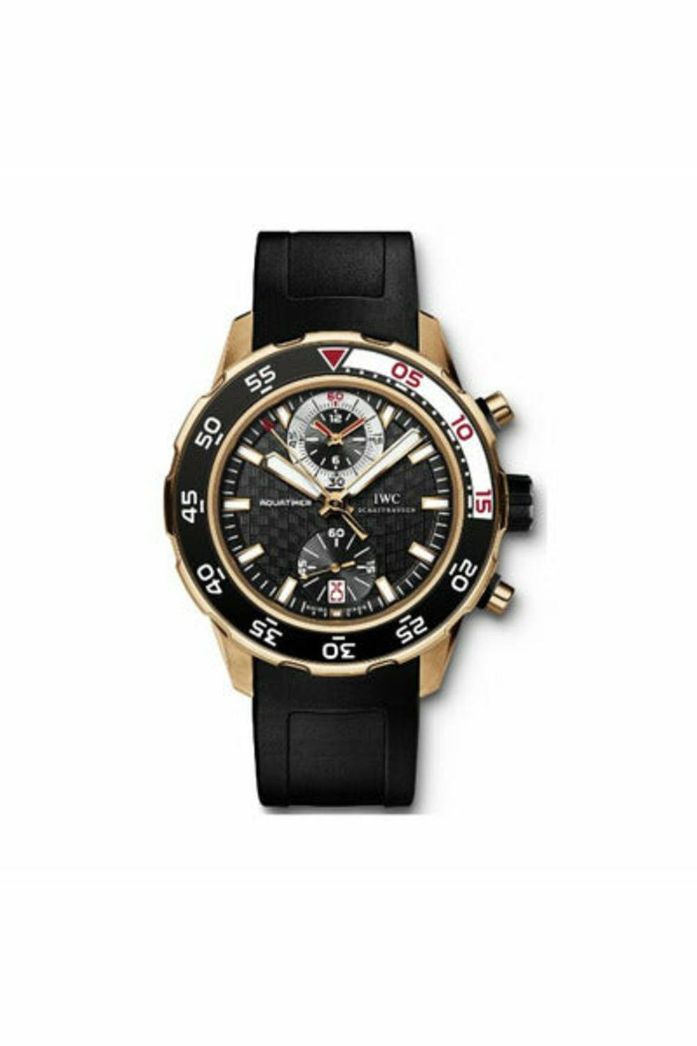 iwc schaffhausen aquatimer chronograph rose gold-DUBAILUXURYWATCH