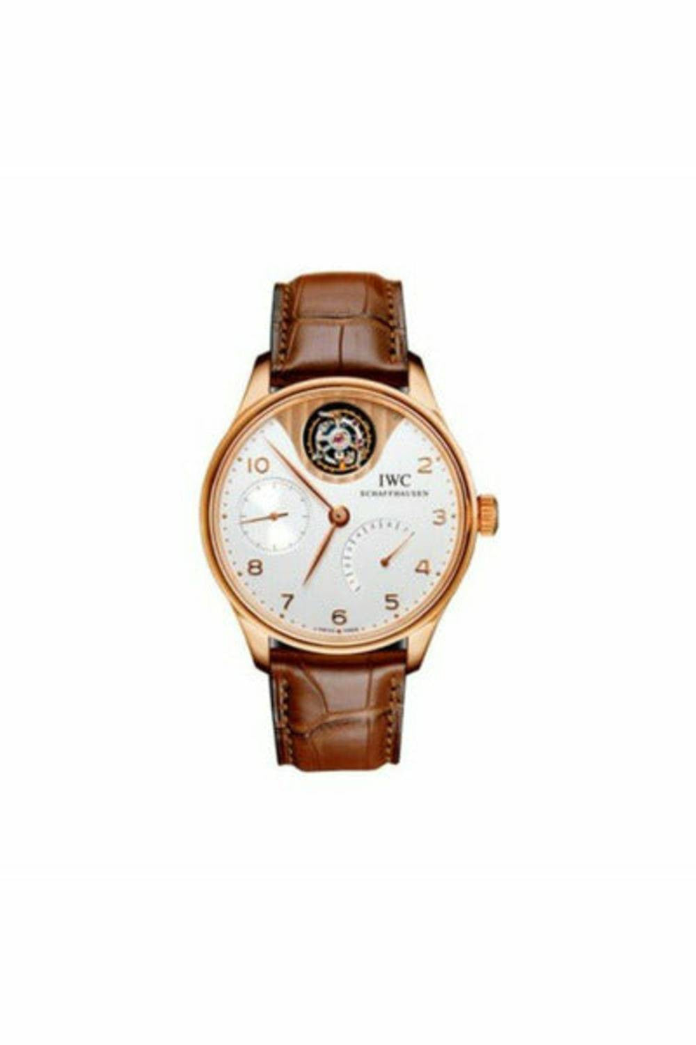 iwc tourbillon mystere 18kt rose gold 44mm men's watch-DUBAILUXURYWATCH