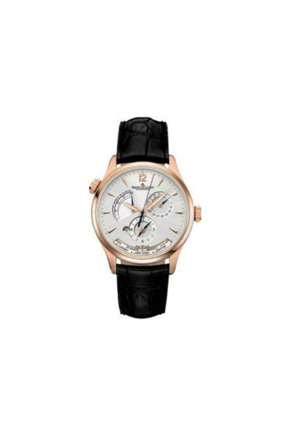 jaeger lecoultre master geographic 18kt pink gold 39mm men's watch-DUBAILUXURYWATCH