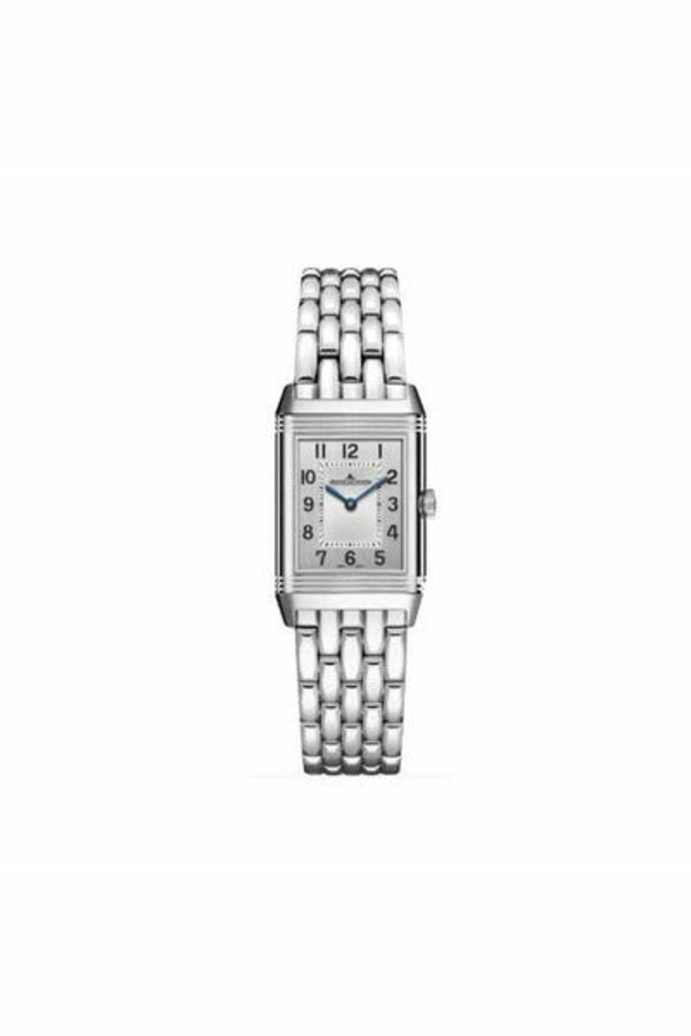 jaeger lecoultre reverso classic small duetto 34.2mm x 21mm stainless steel ladies watch-DUBAILUXURYWATCH