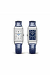 jaeger lecoultre reverso one duetto 40.1mm x 20mm stainless steel unisex watch-DUBAILUXURYWATCH