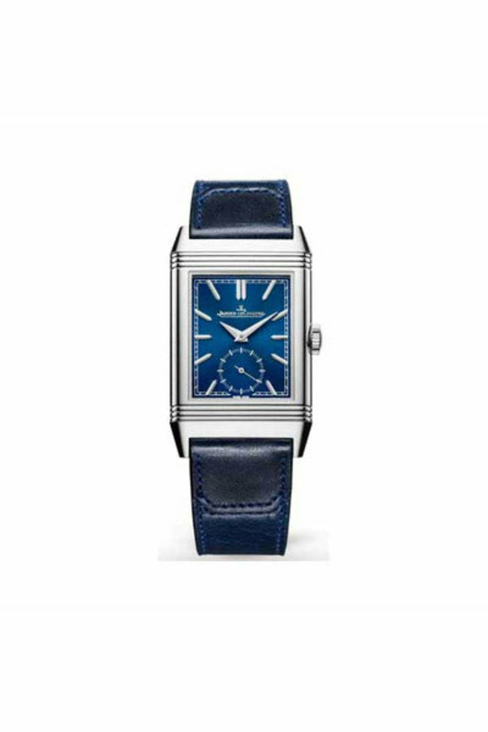 jaeger lecoultre reverso tribute small seconds 45.6mm x 27.4mm stainless steel ladies watch-DUBAILUXURYWATCH