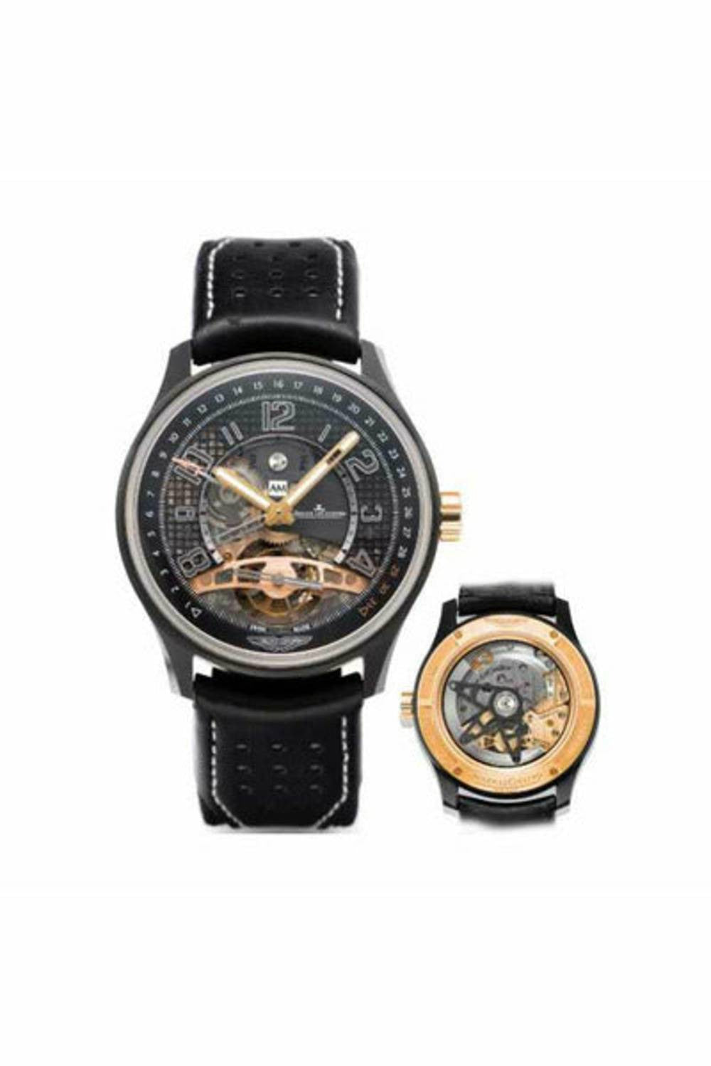 jaeger lecoultre tourbillon retro date limited edition 300 pcs 44mm ceramic men's watch-DUBAILUXURYWATCH