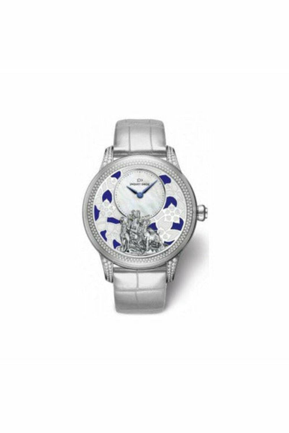 jaquet droz ateliers limited edition of 28pcs 18kt white gold 41mm ladies watch-DUBAILUXURYWATCH