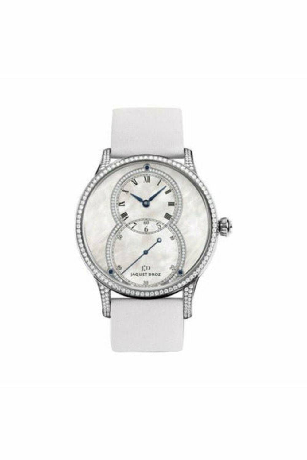 jaquet droz grande seconde 18kt white gold 39mm ladies watch-DUBAILUXURYWATCH