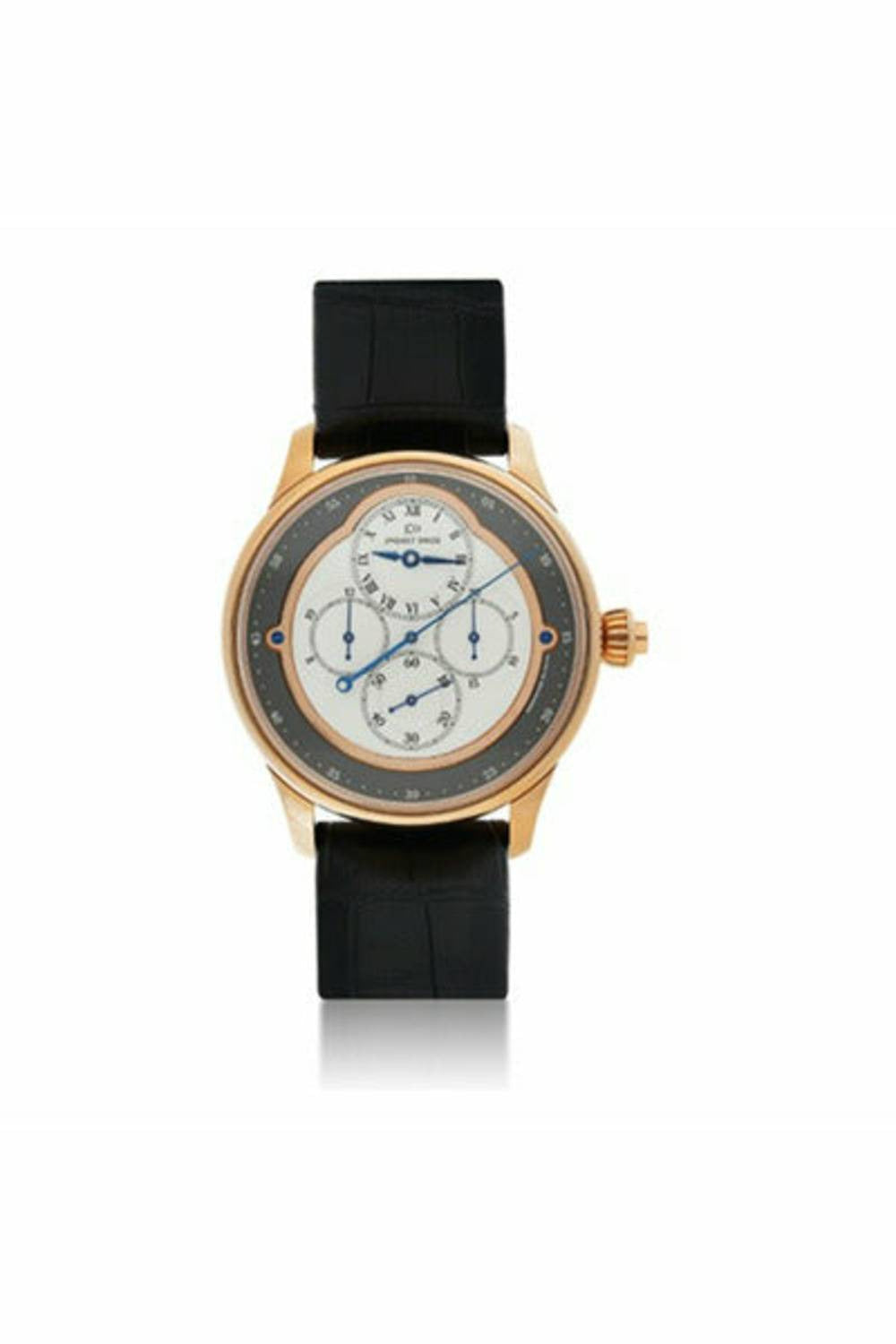 jaquet droz la chaux de fonds chronograph monopusher men's watch ref. 007633201-DUBAILUXURYWATCH