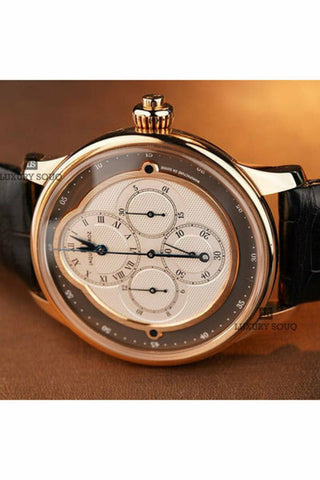 jaquet droz la chaux de fonds monopusher chronograph men's watch ref. j007633201-DUBAILUXURYWATCH