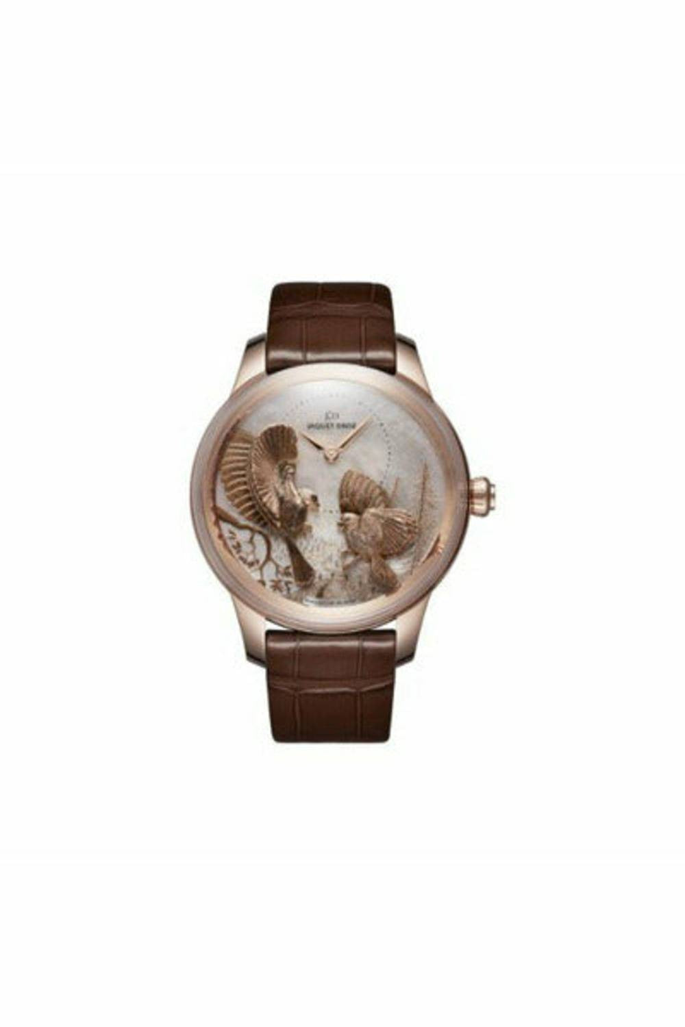 jaquet droz les ateliers 18kt rose gold 41mm ladies watch-DUBAILUXURYWATCH