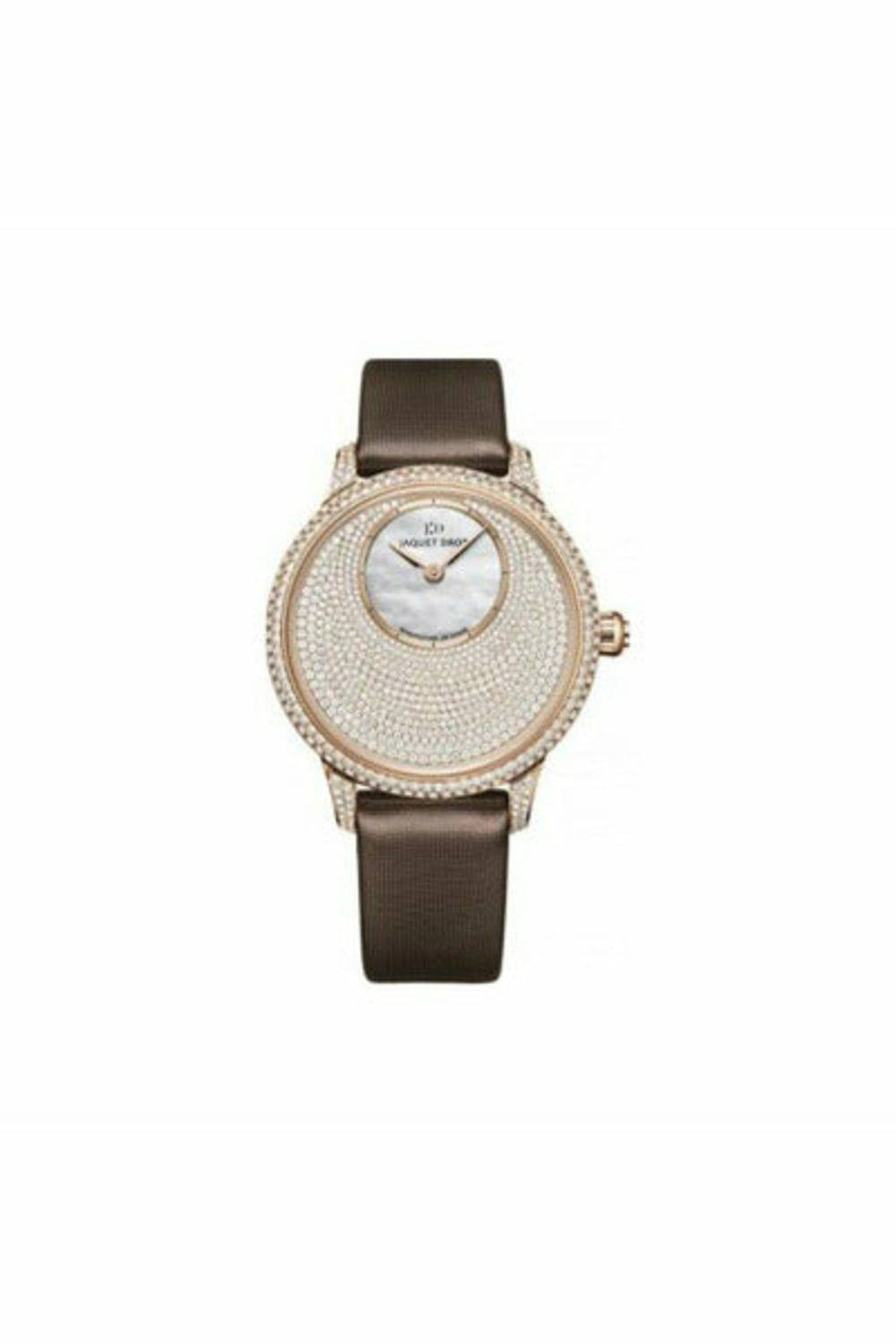 jaquet droz petite heure 18kt red gold 35mm ladies watch-DUBAILUXURYWATCH