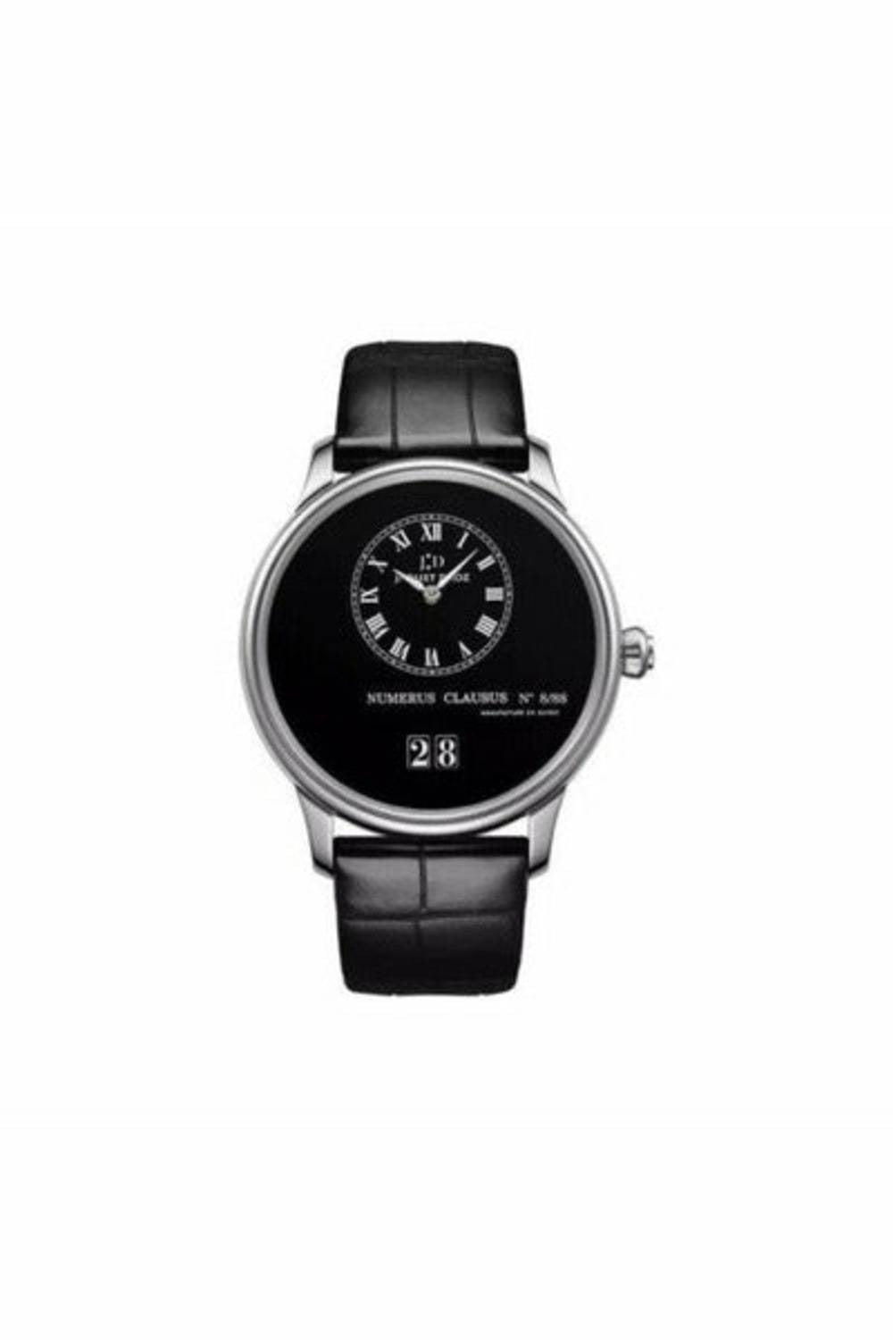 jaquet droz petite heure 18kt white gold 43mm ladies watch-DUBAILUXURYWATCH