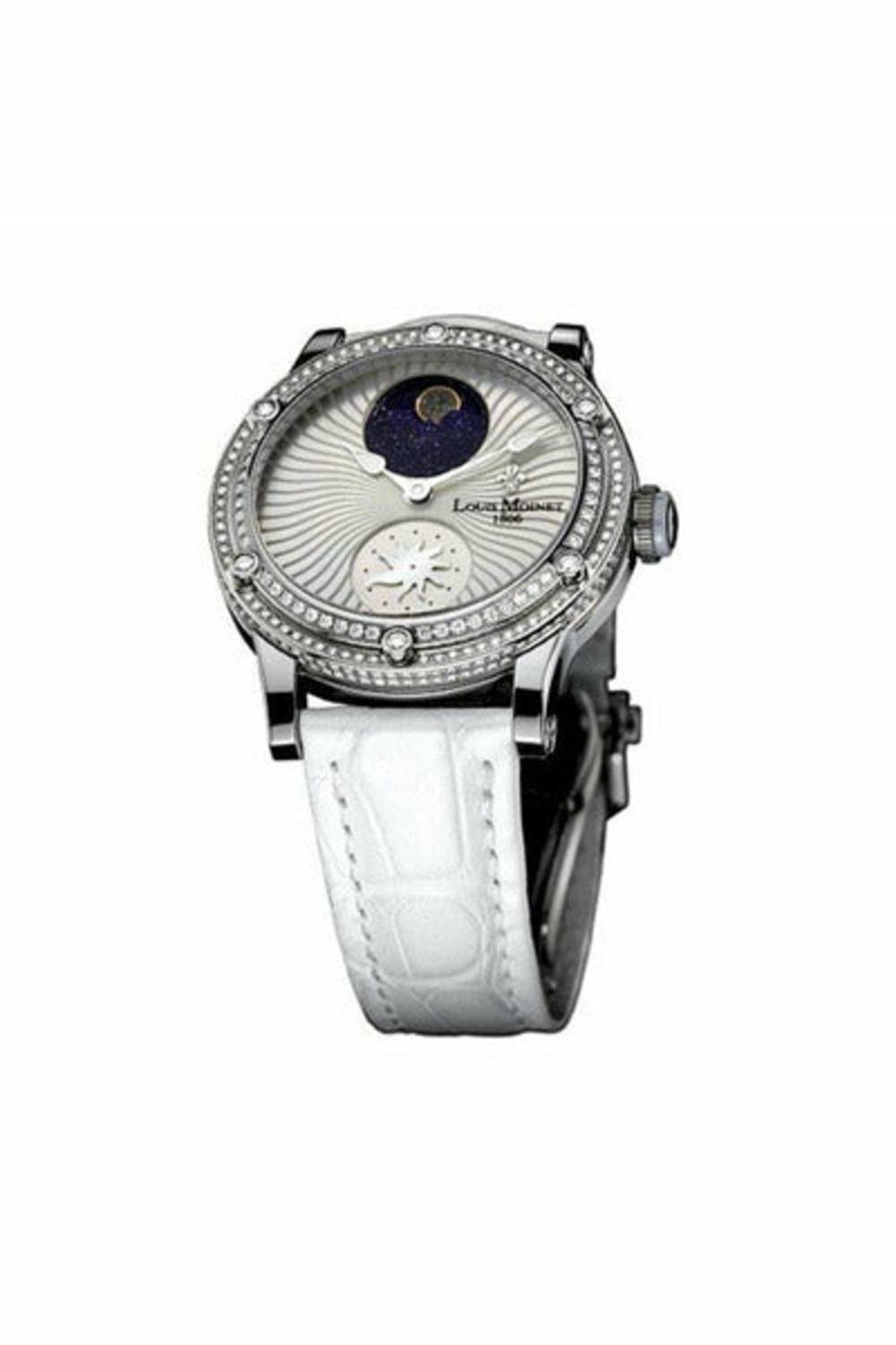 louis moinet stardance 36mm 18kt white gold limited edition 365 pieces ladies watch-DUBAILUXURYWATCH