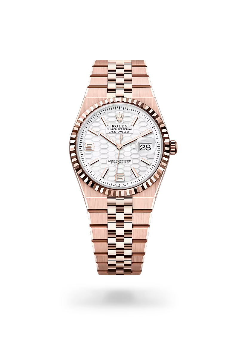Rolex Land-Dweller 36 Oyster, 36 mm, Everose gold M127235-0001