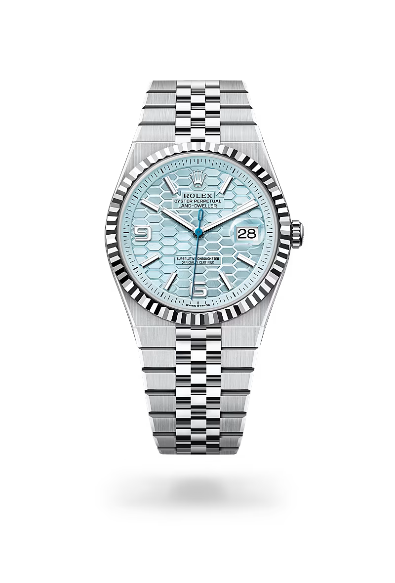 Rolex Land-Dweller 40 Oyster, 40 mm, platinum M127336-0001