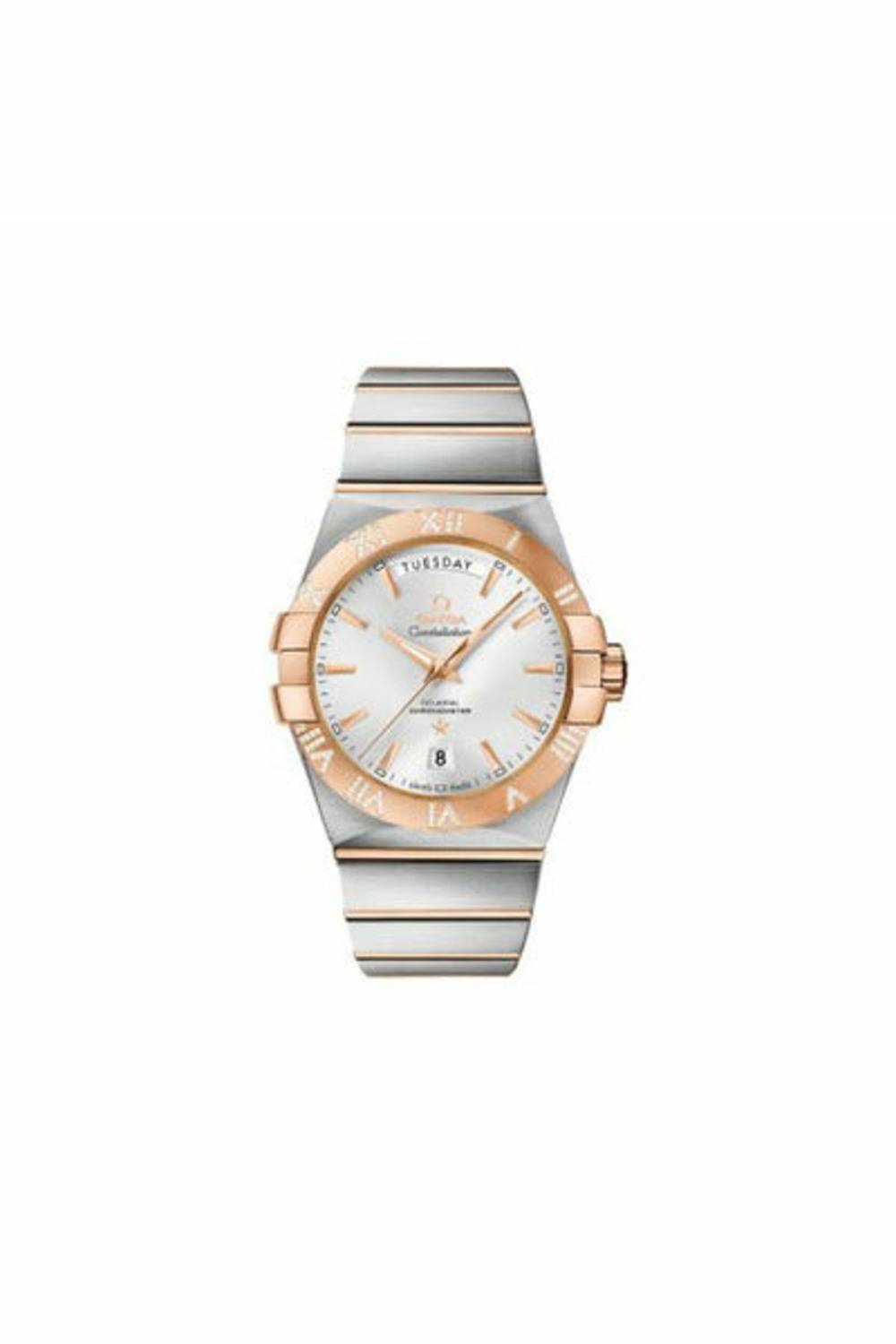 omega constellation brushed 27mm ladies watch-DUBAILUXURYWATCH