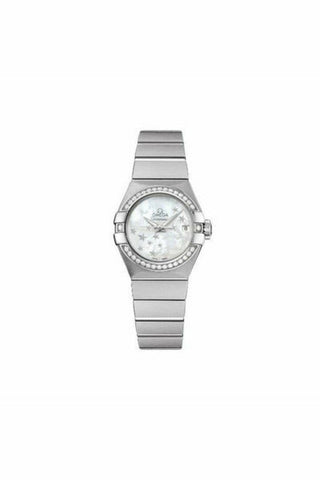 omega constellation co-axial 27mm stainless steel ladies watch ref. 123.15.27.20.05.001-DUBAILUXURYWATCH