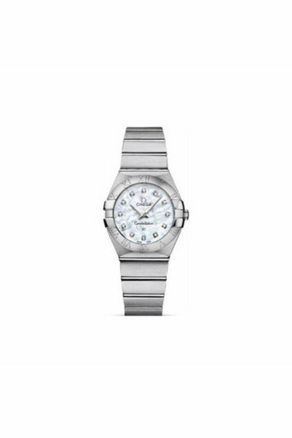 omega constellation stainless steel 27mm ladies watch-DUBAILUXURYWATCH