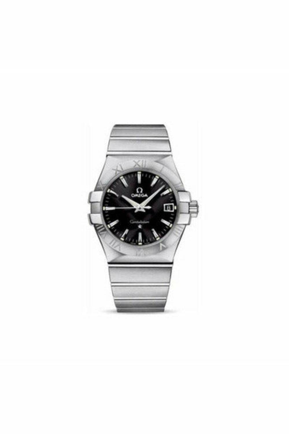 omega constellation stainless steel 35mm men's watch-DUBAILUXURYWATCH