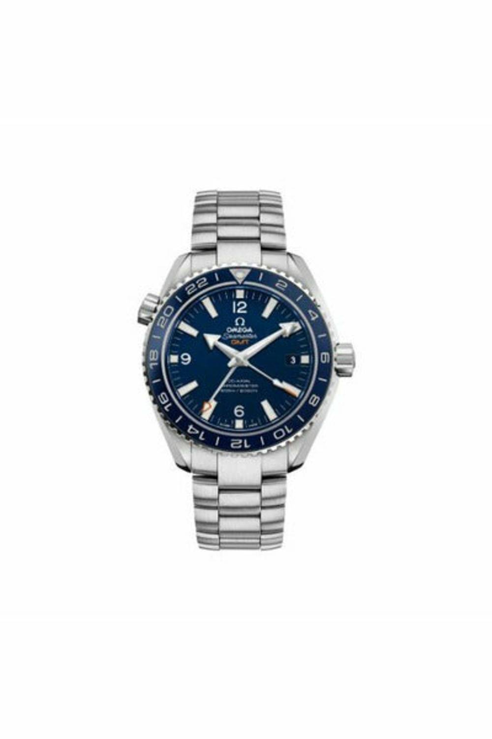 omega planet ocean gmt 43.5mm titanium men's watch-DUBAILUXURYWATCH