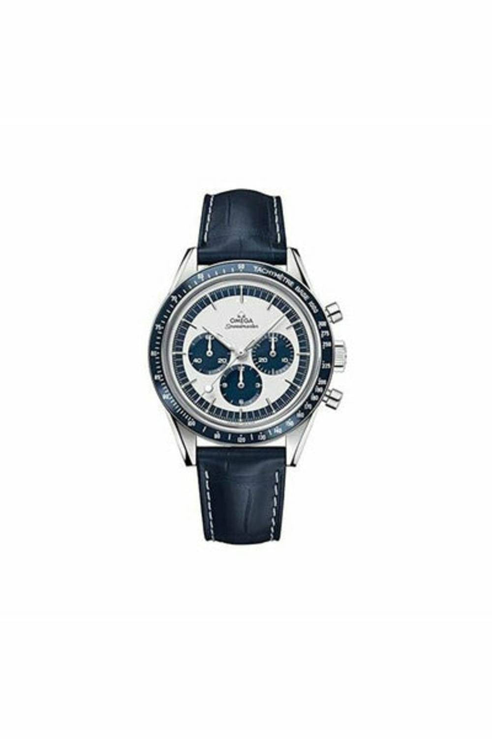 omega speedmaster chronograph 40mm stainless steel men's watch-DUBAILUXURYWATCH