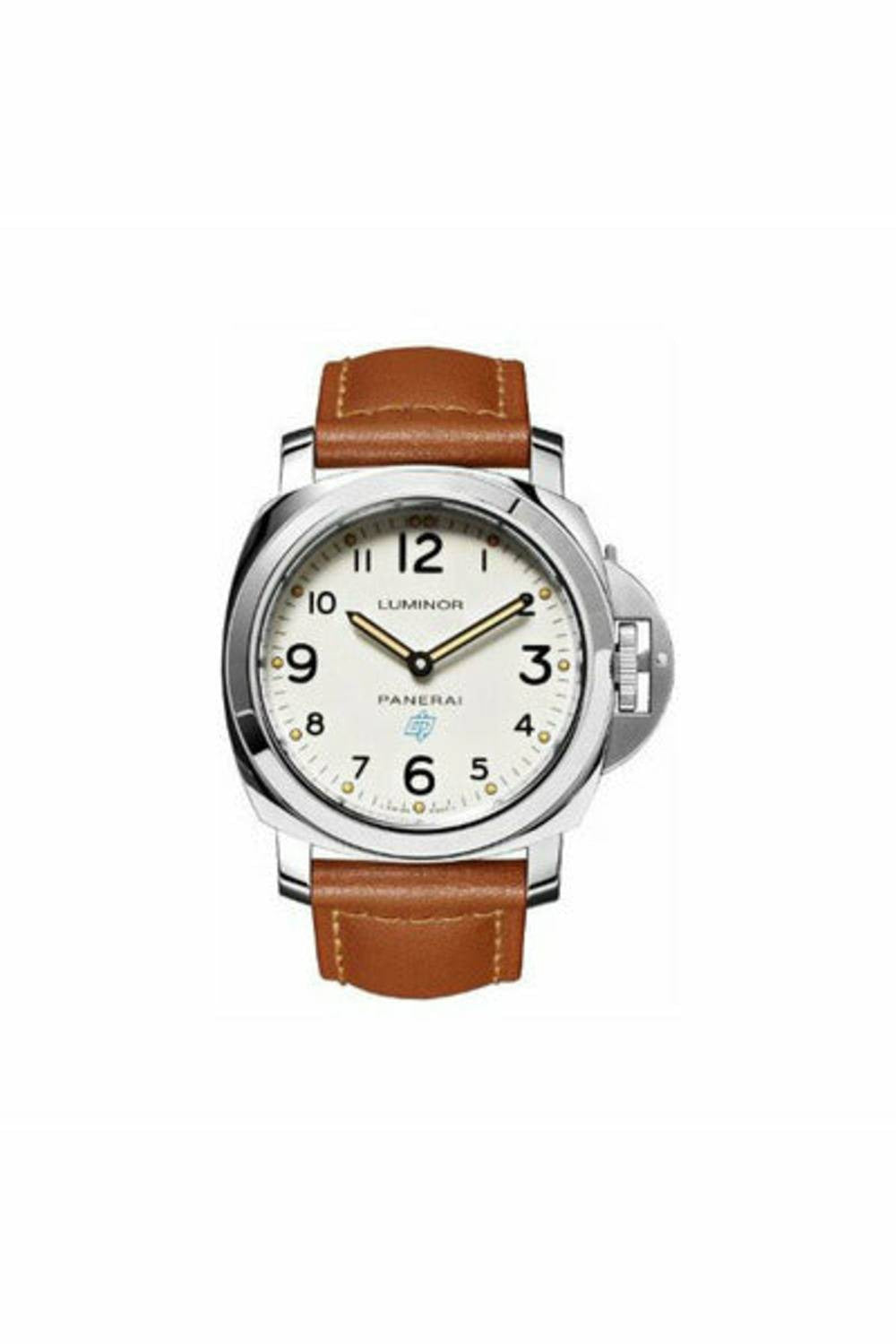 panerai luminor base logo 3 days acciaio stainless steel 44mm men's watch-DUBAILUXURYWATCH