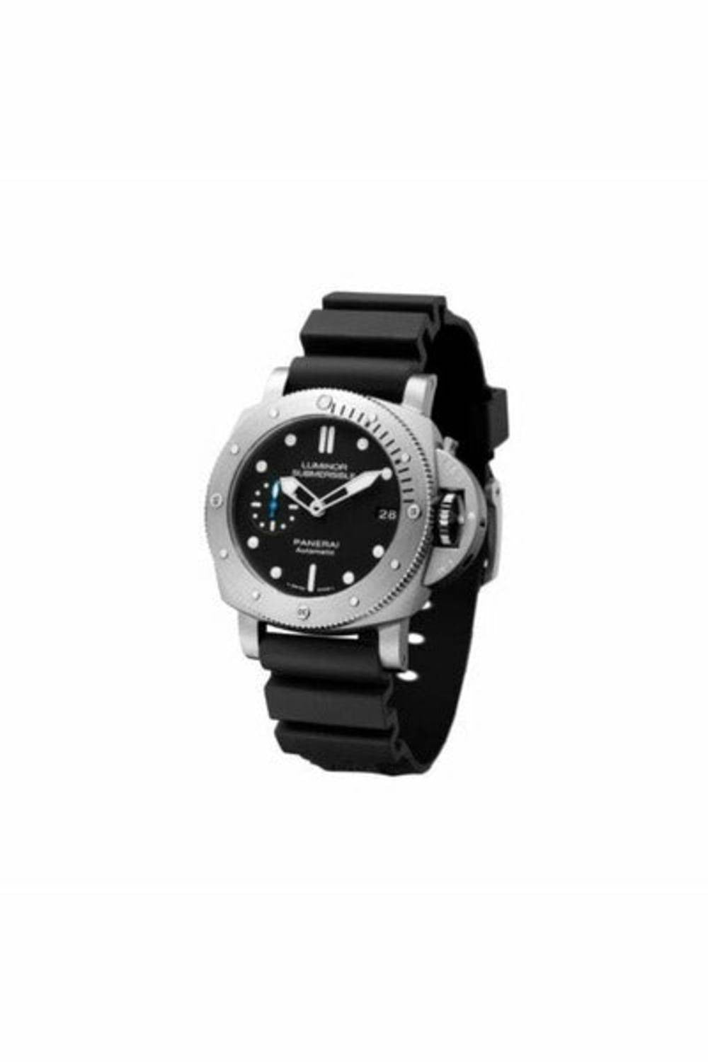 panerai luminor submersible 1950 42mm stainless steel men's watch ref. pam00682-DUBAILUXURYWATCH