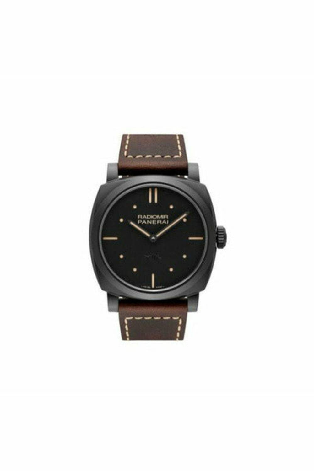 panerai radiomir matte black ceramic 48mm men's watch ref. pam00577-DUBAILUXURYWATCH