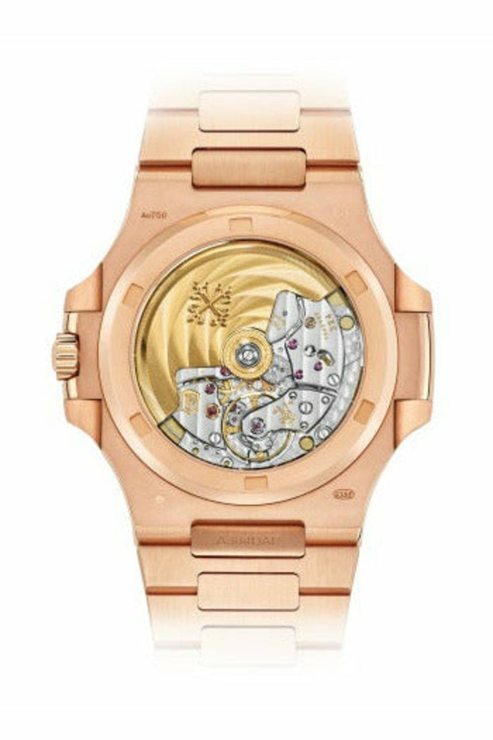 Patek Philippe Nautilus 5711/1R-001 – Rose Gold, Brown Sunburst Dial-DUBAILUXURYWATCH