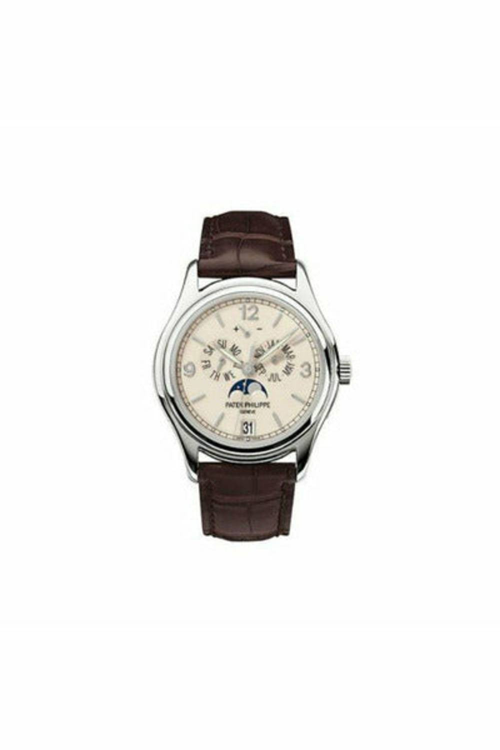 patek philippe complications 5146g-001 annual calendar moon phases watch-DUBAILUXURYWATCH