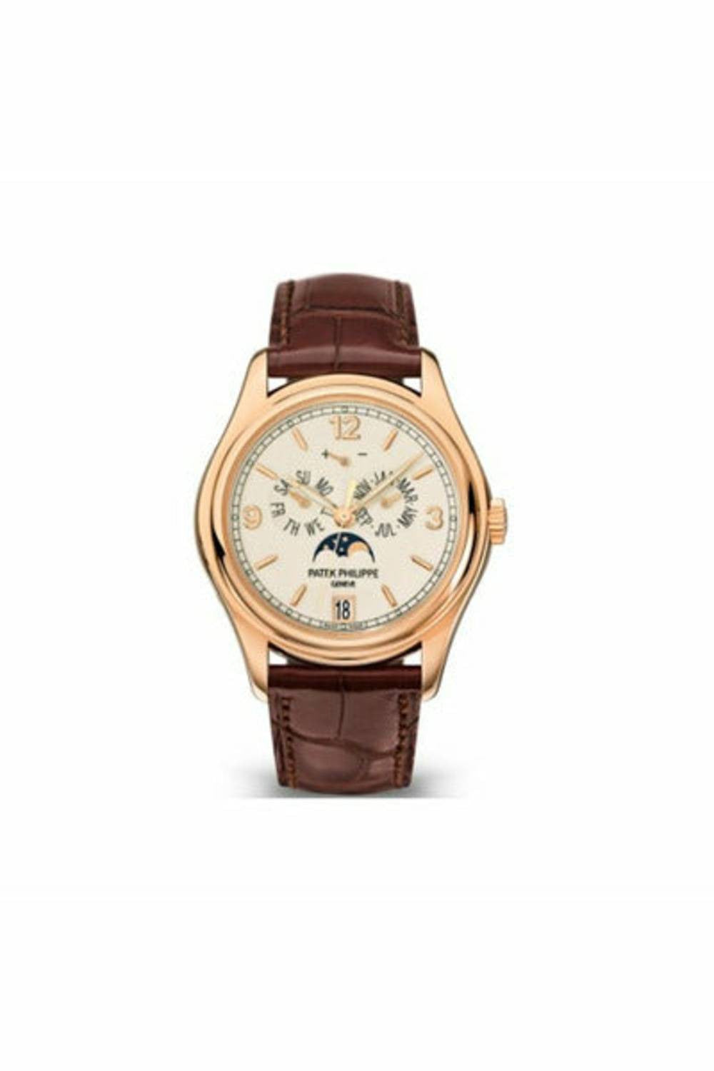 patek philippe complications 5146r-001 rose gold annual calendar moon phase date cream | DUBAILUXURYWATCH patek-philippe-complications-5146r-001-rose-gold-annual-calendar-moon-phase-date-cream-dubailuxurywatch