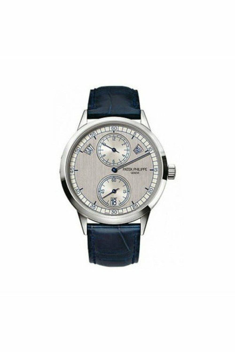 patek philippe complications 5235g-001 annual calendar regulator white gold watch-DUBAILUXURYWATCH