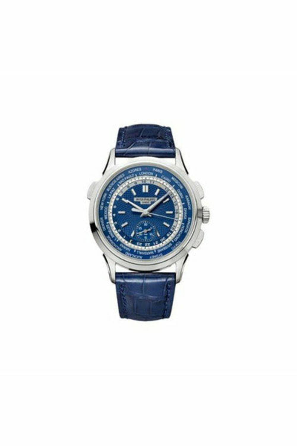 patek philippe complications 5930g-001 world time white gold men's watch-DUBAILUXURYWATCH