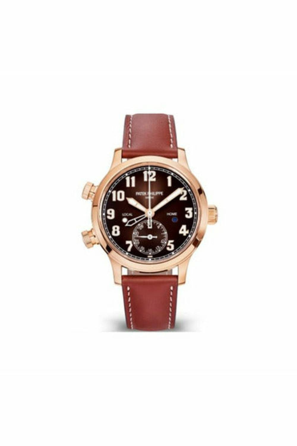 patek philippe complications calatrava pilot travel time ref. 7234r-001-DUBAILUXURYWATCH