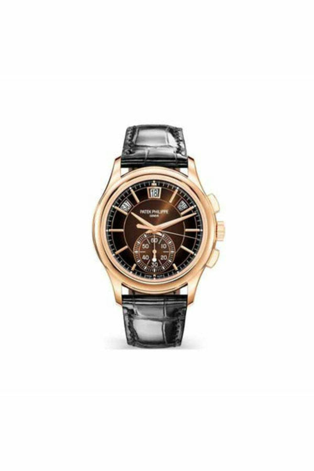 patek philippe complications chronograph 18k rose gold men's watch ref. 5905r-001-DUBAILUXURYWATCH