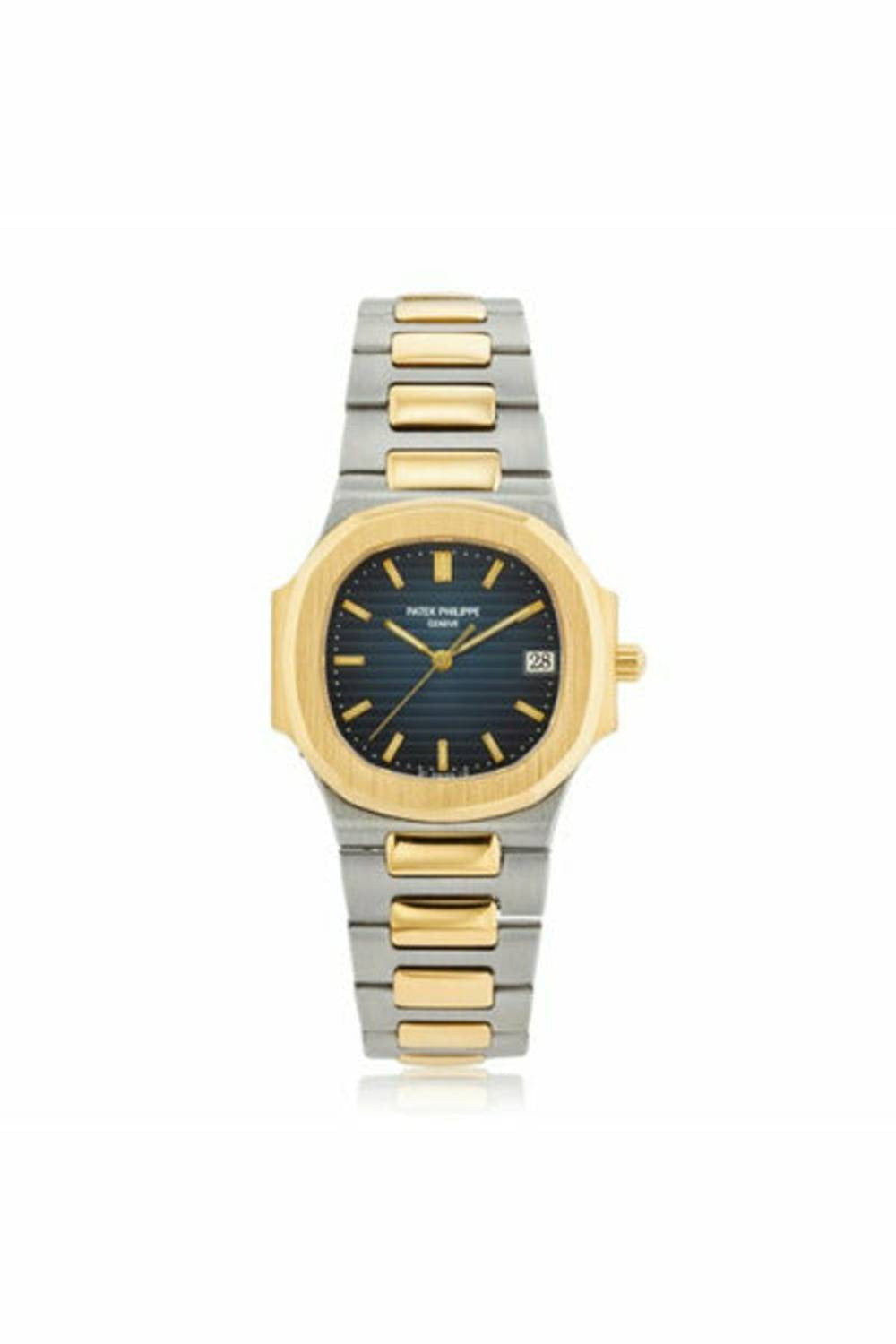 patek philippe nautilus 3900/1 two-tone watch-DUBAILUXURYWATCH