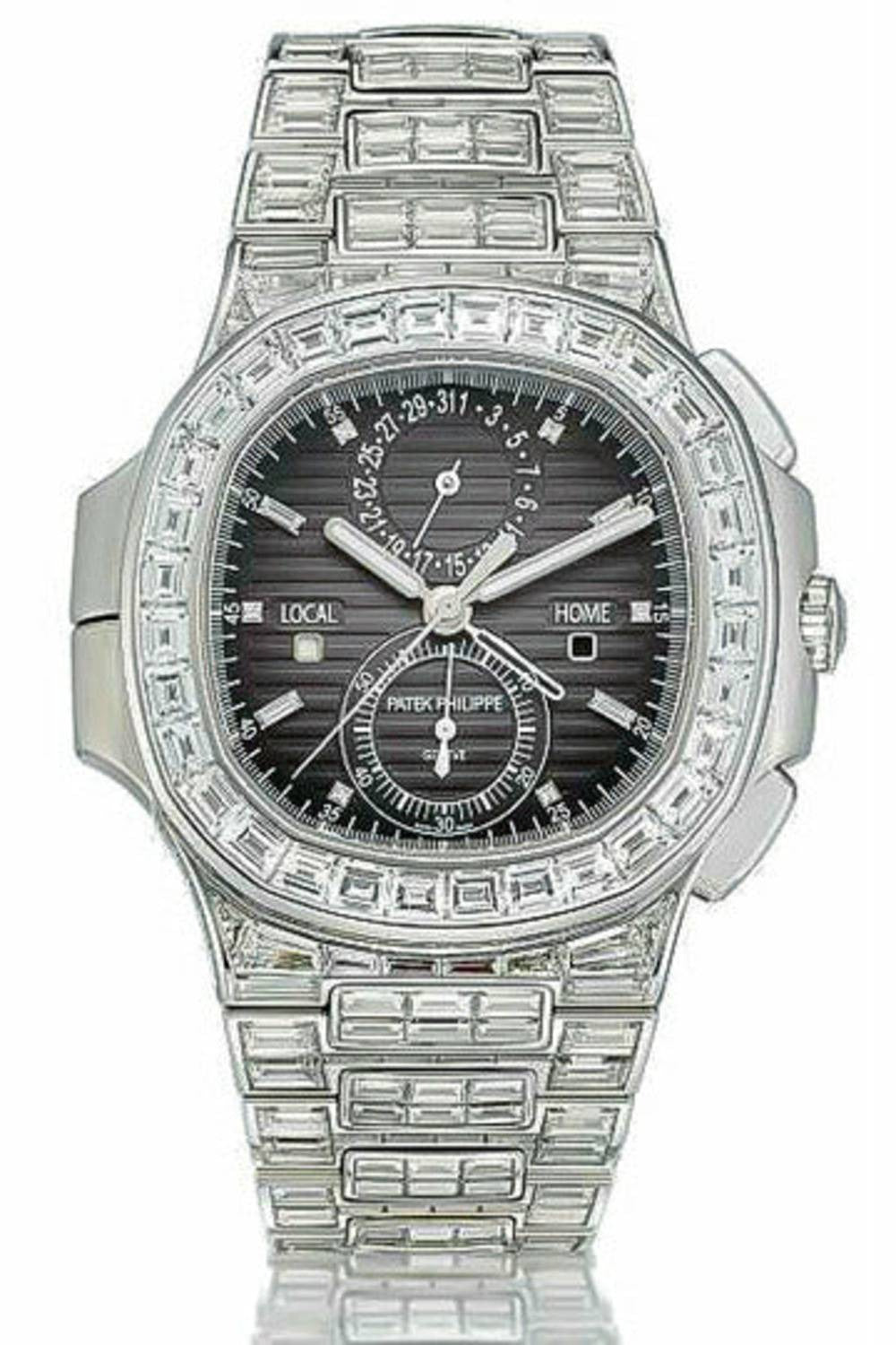 patek philippe nautilus 5990/1400g-001 travel time-DUBAILUXURYWATCH